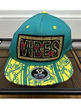 Top Level Vibes Snapback Hat OSFM